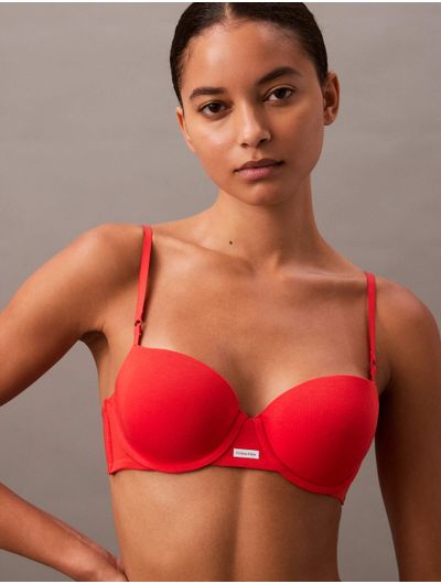 Brasier-Calvin-Klein-Cotton-Modal-Signature-Push-Up-Mujer-Rojo