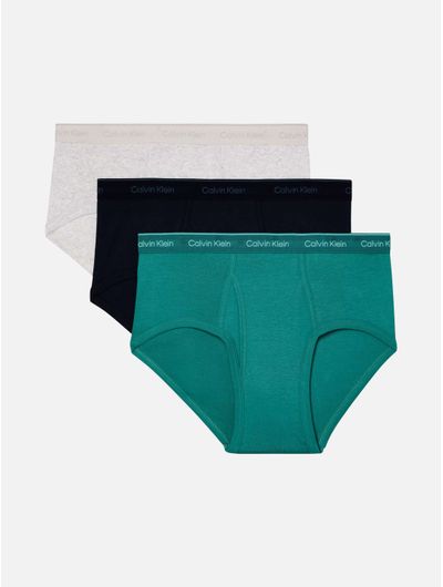 Briefs-Calvin-Klein-Cotton-Classics-Pack-de-3-Hombre-Multicolor