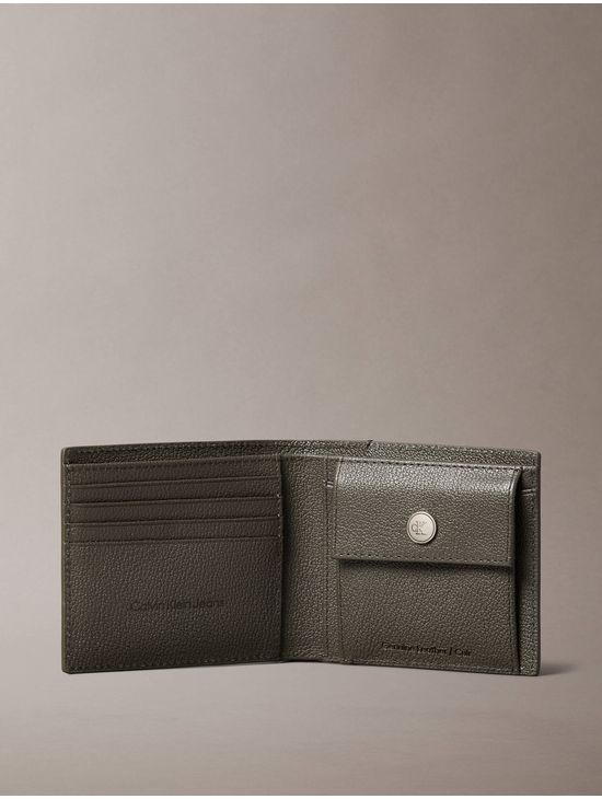 Cartera-Calvin-Klein-Bifold-Monograma-Hombre-Verde