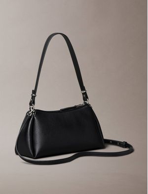 Bolsa-Calvin-Klein-de-Hombro-Monograma-Mujer-Negro