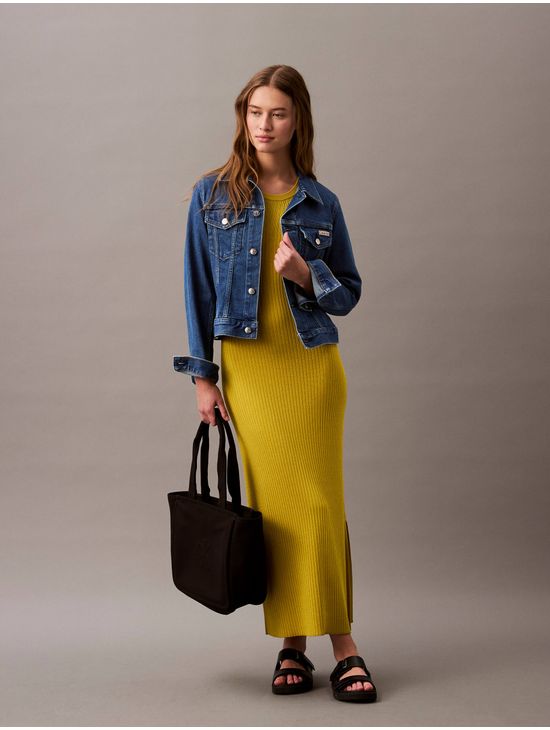 Tote-Calvin-Klein-Canvas-Monograma-Mujer-Negro