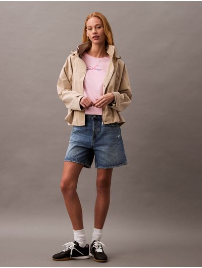 Playera-Calvin-Klein-Slim-Estampado-Mujer-Rosa