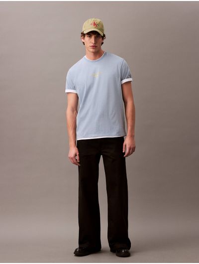 Playera-Calvin-Klein-Logo-Hombre-Azul