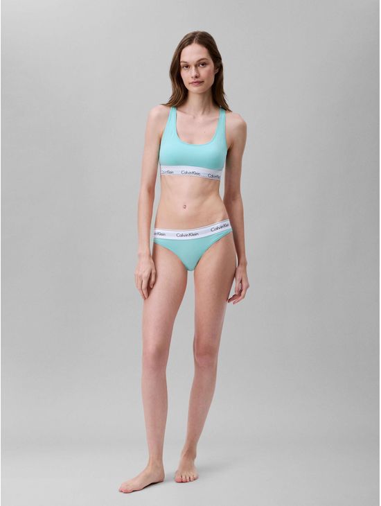 Bikini-Cavin-Klein-Icon-Cotton-Modal-Mujer-Verde-Menta