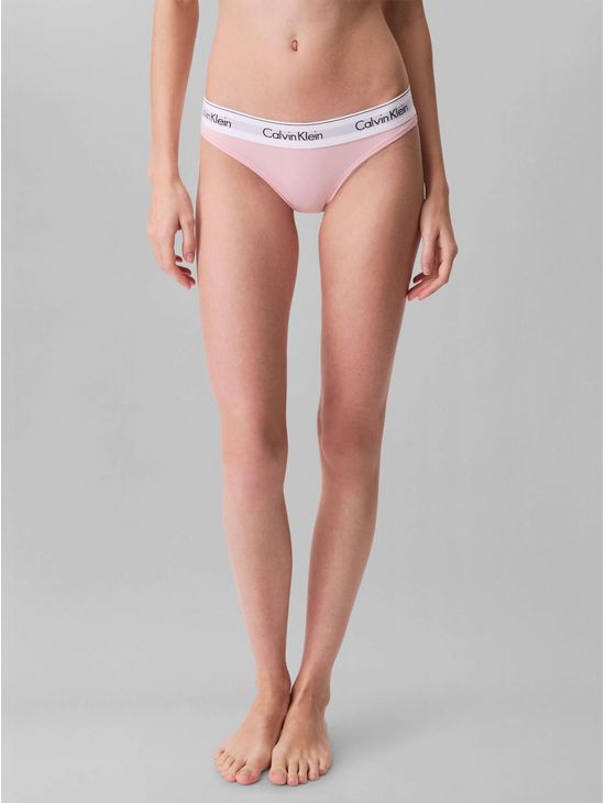 Bikini-Cavin-Klein-Icon-Cotton-Modal-Mujer-Rosa