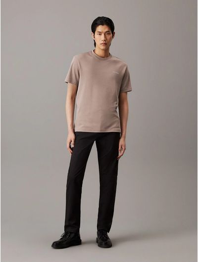Pantalon-Calvin-Klein-Chino-de-Sarga-Hombre-Negro