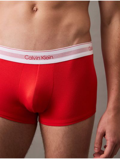 Trunks-Calvin-Klein-Modern-Cotton-Air-Low-Pack-de-3-Hombre-Multicolor