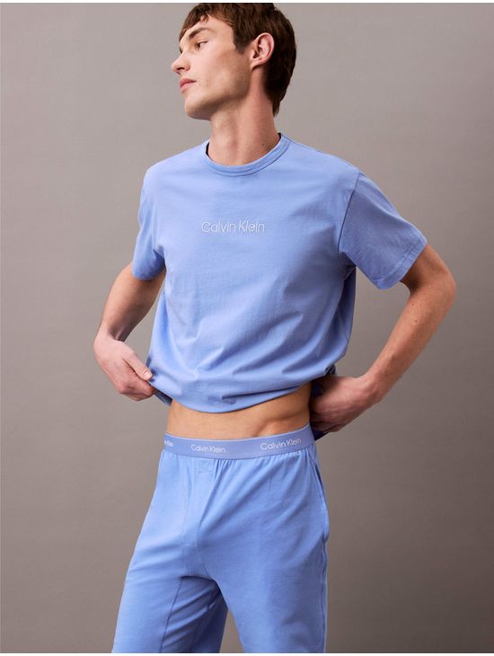Short-Calvin-Klein-de-Pijama-Icon-Cotton-Stretch-Hombre-Azul