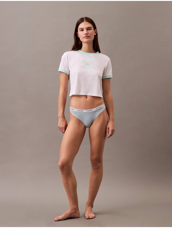 Bikini-Calvin-Klein-Icon-Logo-Monograma-Mujer-Azul