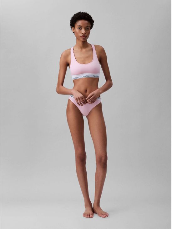 Bikini-Calvin-Klein-Icon-Logo-Monograma-Mujer-Rosa