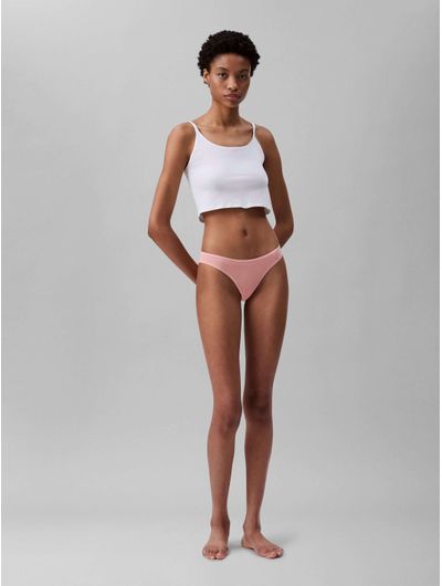 Bikini-Calvin-Klein-Ideal-Cotton-Logo-Mujer-Rosa