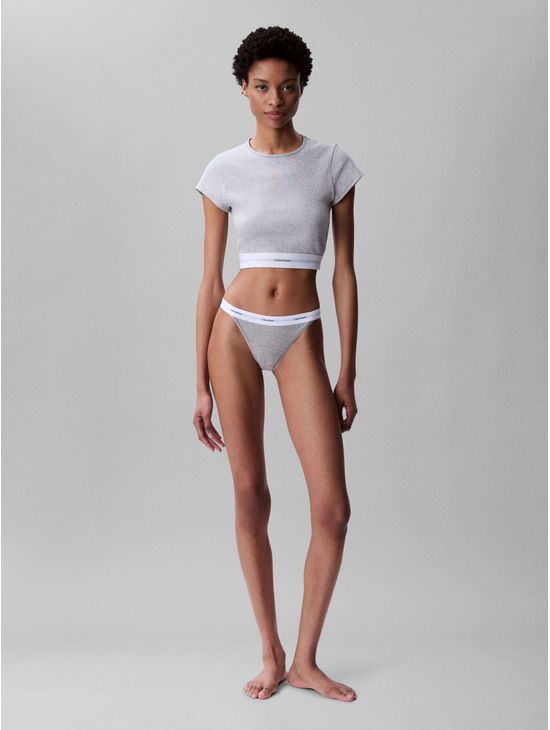 Bikini-Calvin-Klein-String-Cotton-Stretch-Mujer-Gris