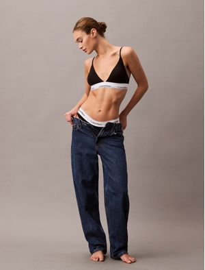 Brasier-Calvin-Klein-Modern-Cotton-Triangle-Mujer-Negro