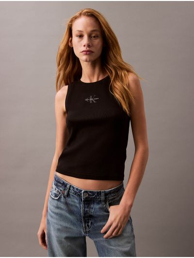 Tank-Top-Calvin-Klein-Monologo-Mujer-Negro