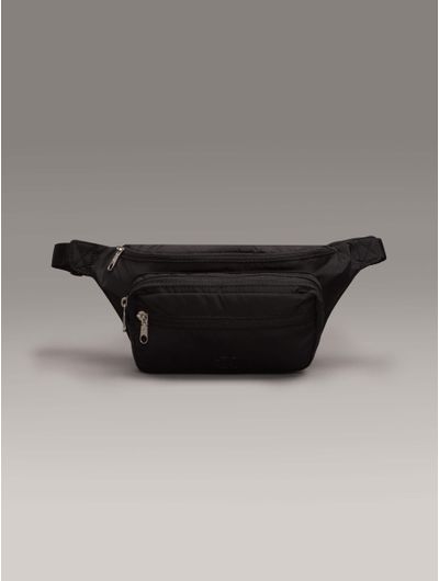 Cangujera-Calvin-Klein-Jeans-con-Monograma-en-Relieve-Hombre-Negro