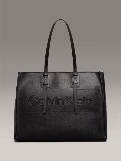 Bolsa-Tote-Calvin-Klein-con-Logo-Mujer-Negro