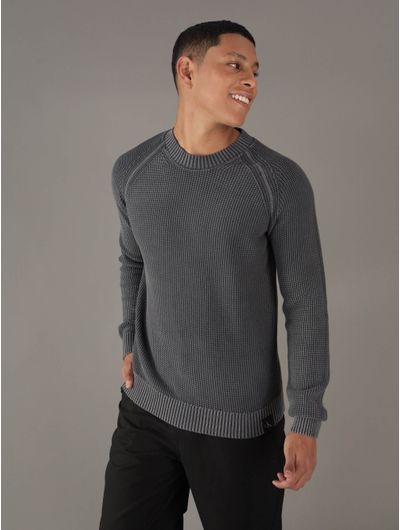 Sueter-Calvin-Klein-Jeans-con-Monograma-Bordado-Hombre-Gris