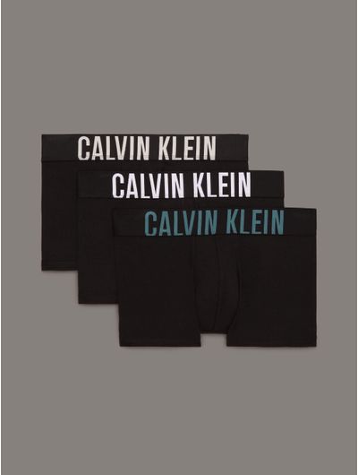 Trunks-Calvin-Klein-Intense-Power-Pack-de-3-Piezas-Hombre-Negro