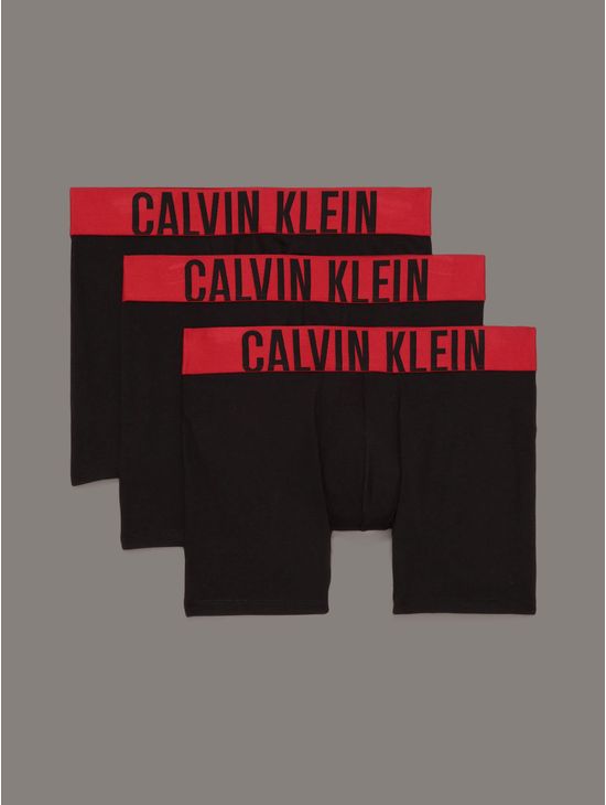 Boxers-Largos-Calvin-Klein-Intense-Power-Pack-de-3-Piezas-Hombre-Negro