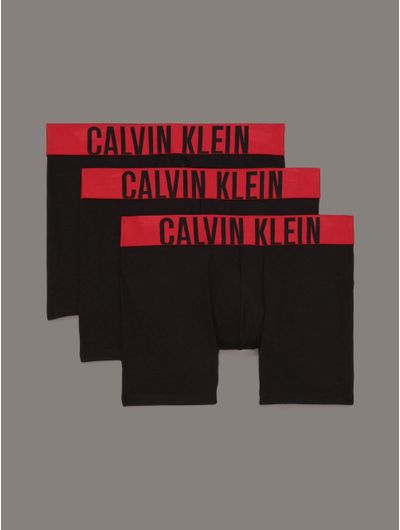 Boxers-Largos-Calvin-Klein-Intense-Power-Pack-de-3-Piezas-Hombre-Negro