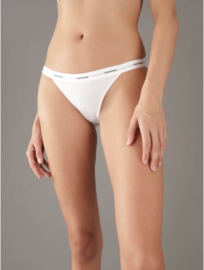 Bikini-Calvin-Klein-Logo-Mujer-Blanco