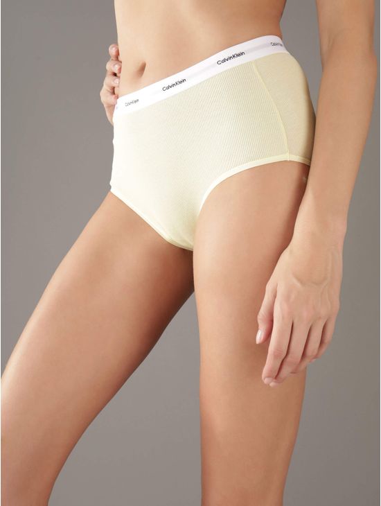 Bikini-Calvin-Klein-Logo-Mujer-Amarillo