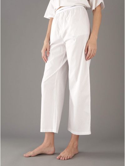 Pantalon-Calvin-Klein-de-Pijama-Mujer-Beige