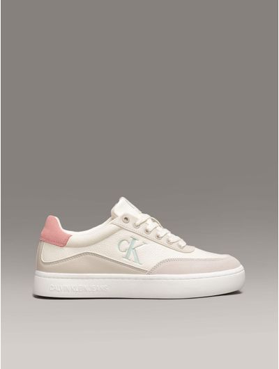 Tenis-Calvin-Klein-Jeans-con-Logo-Lateral-Mujer-Multicolor