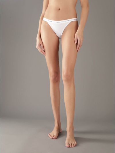 Bikini-Calvin-Klein-Logo-Mujer-Blanco