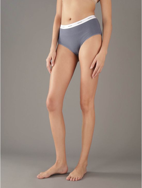 Bikini-Calvin-Klein-Logo-Mujer-Azul