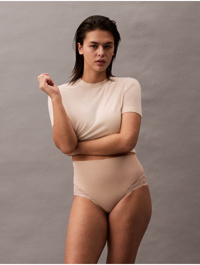 Slips-Calvin-Klein-Shapewear-Sensual-Stretch-Lace-Mujer-Nude