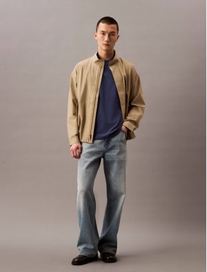 Playera-Calvin-Klein-Logo-Hombre-Azul