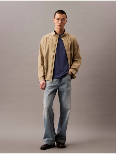 Playera-Calvin-Klein-Logo-Hombre-Azul