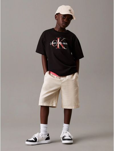 Playera-Calvin-Klein-Monologo-Niño-Negro