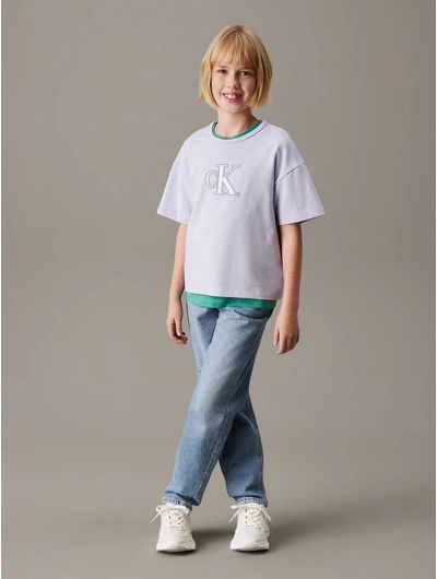 Playera-Calvin-Klein-Monograma-Boxy-Niña-Morado
