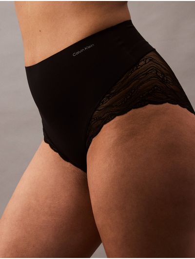 Slips-Calvin-Klein-Shapewear-Sensual-Stretch-Lace-Mujer-Negro