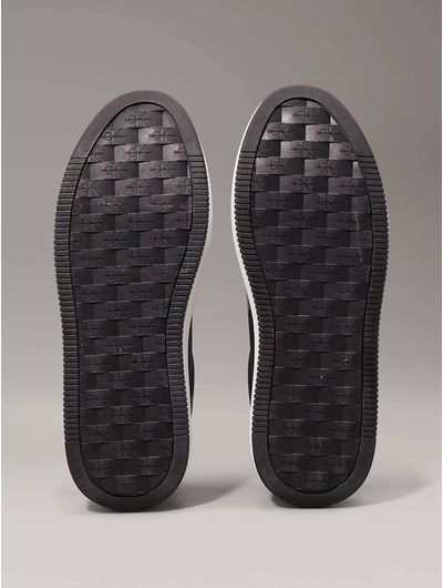 Tenis-Calvin-Klein-Monograma-Plataforma-Mujer-Negro