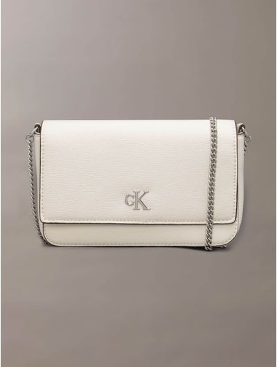 Bolsa-Calvin-Klein-Crossbody-con-Monograma-Metalico-Mujer-Beige