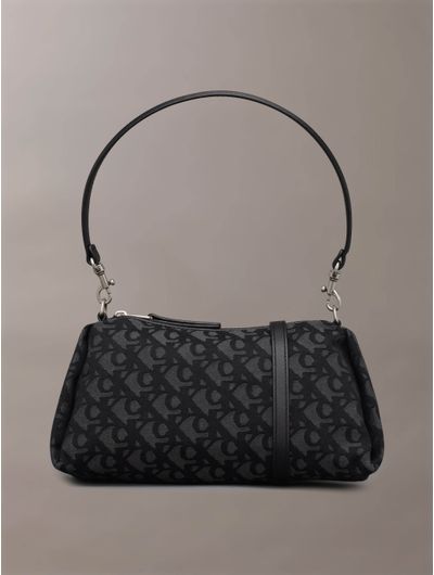 Bolsa-Calvin-Klein-Shoulder-con-Monograma-Mujer-Negro