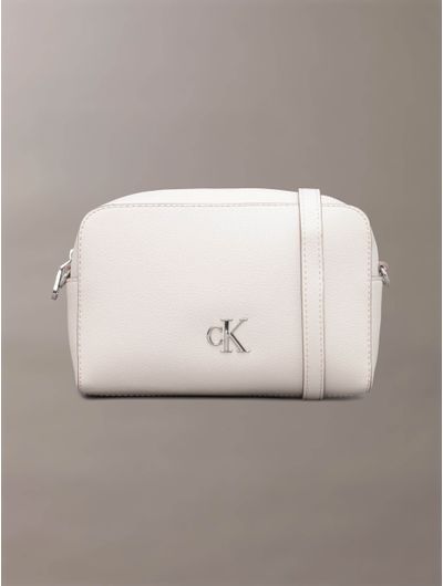 Bolsa-Crossbody-Calvin-Klein-con-Monograma-Metalico-Mujer-Beige