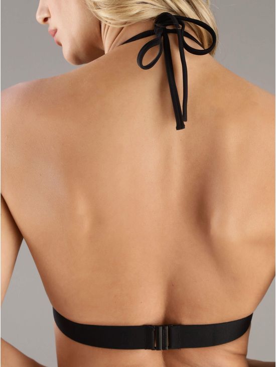 Top-Calvin-Klein-Intense-Power-de-Traje-de-Baño-Mujer-Negro