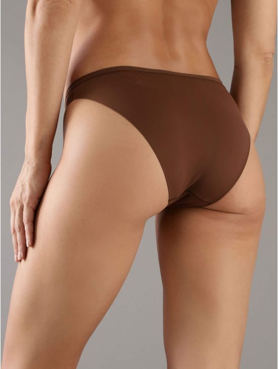 Bikini-Calvin-Klein-Perfectly-Fit-Mujer-Cafe
