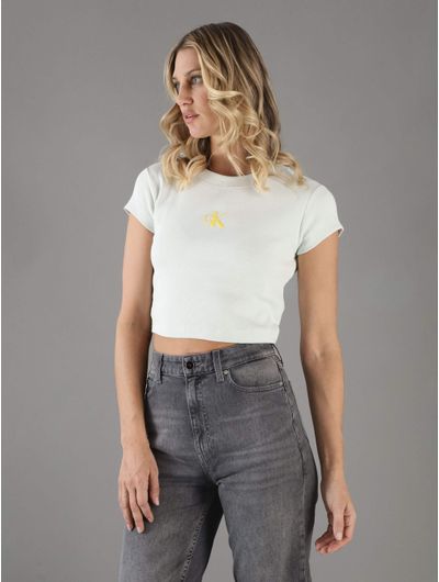 Playera-Calvin-Klein-con-Monologo-Estampado-Mujer-Verde