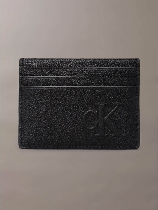 Tarjetero-Calvin-Klein-de-Piel-Hombre-Negro