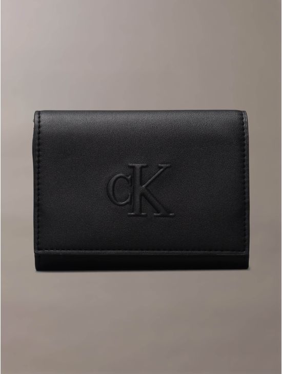 Cartera-Calvin-Klein-con-Monograma-Mujer-Negro