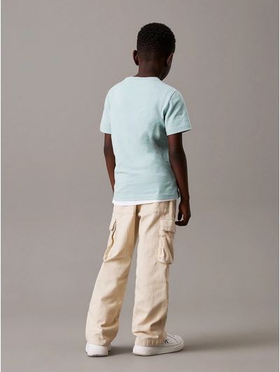 Playera-Calvin-Klein-Estampado-Niño-Azul