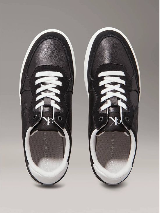 Tenis-Calvin-Klein-Monograma-Hombre-Negro