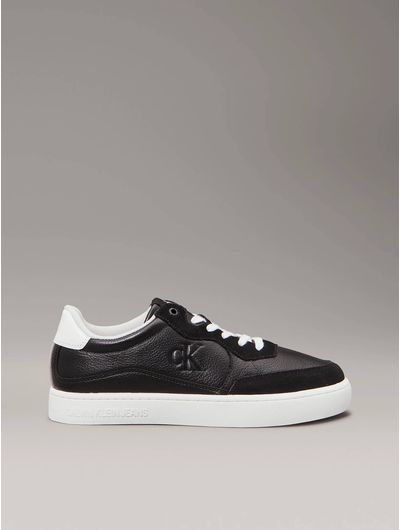 Tenis-Calvin-Klein-Monograma-Hombre-Negro
