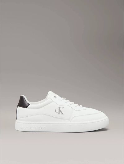 Tenis-Calvin-Klein-Ripstop-Monograma-Hombre-Blanco