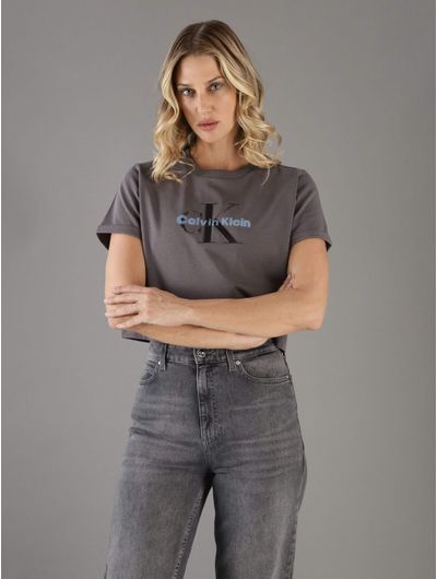 Playera-Calvin-Klein-con-Monologo-Estampado-Mujer-Gris
